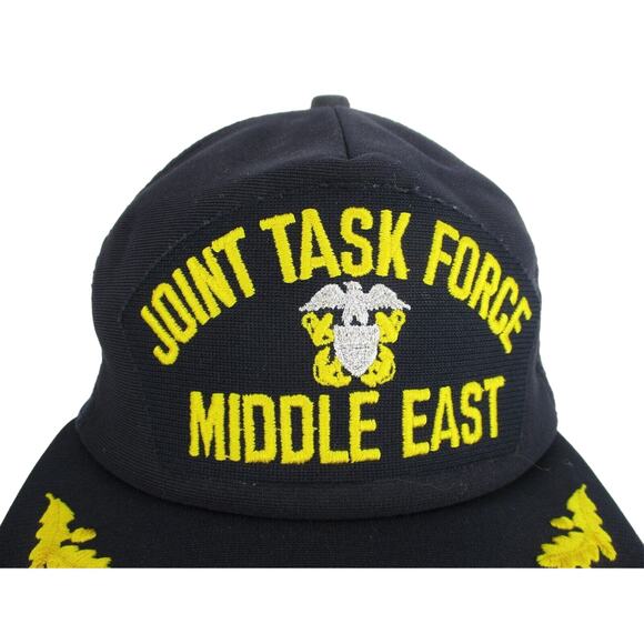 Vintage Joint Task Force Middle East Scrambled Eggs Snapback Hat Cap Made In USA - Picture 2 of 11